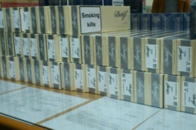  Bắt giữ gần 2000 bao thuốc lá 555 nhập lậu